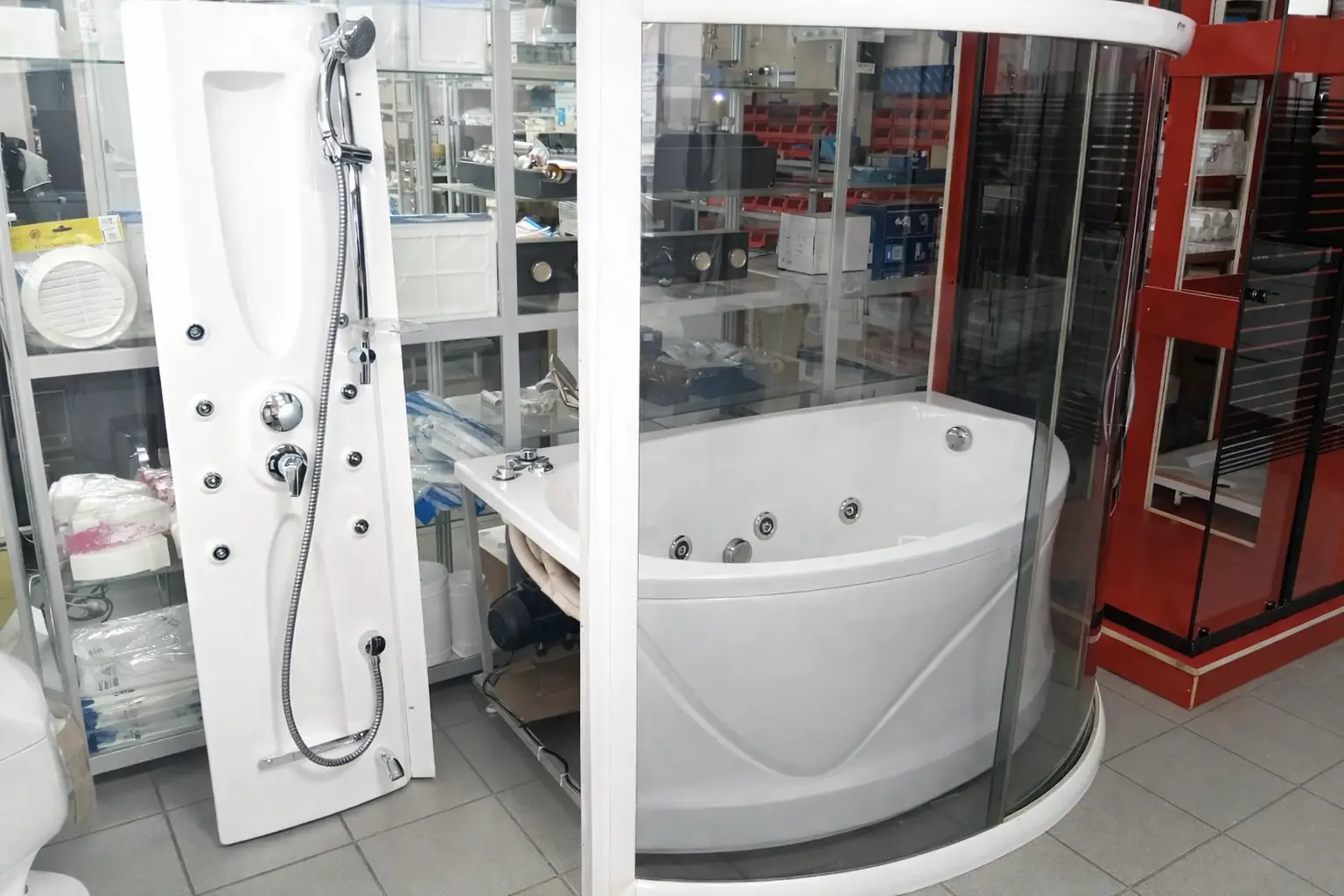 Гідромасажна ванна 140х100 Damixa з панеллю